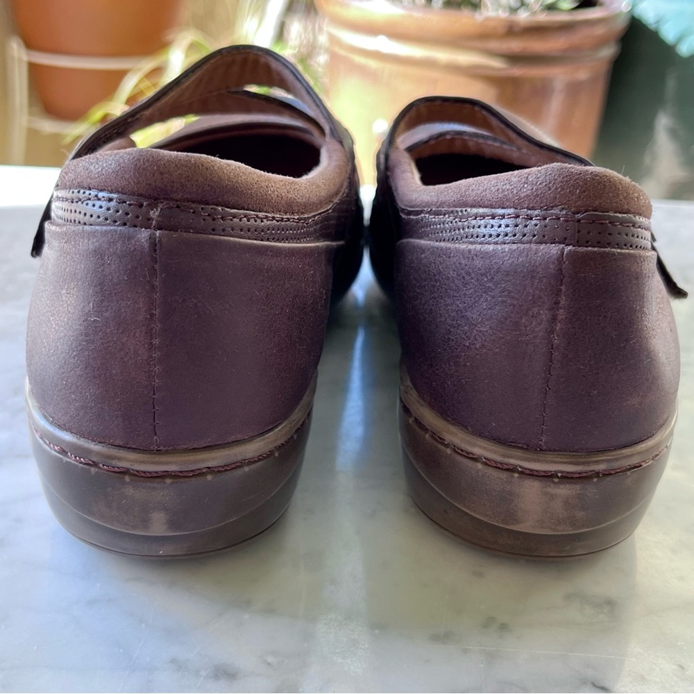 Clarks Collection Brown Leather Evianna Crown, 9.5, Mary Jane Shoe, NWT - Picture 6 of 13